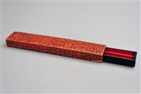 藏品(犀皮漆筆盒)的圖片